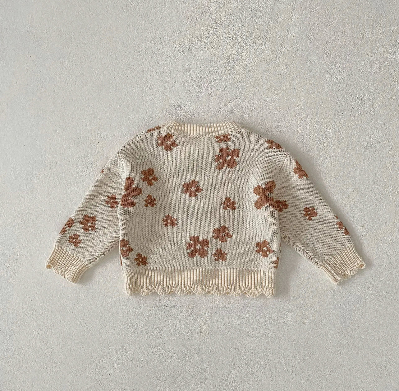 Flower Knitted Sweater